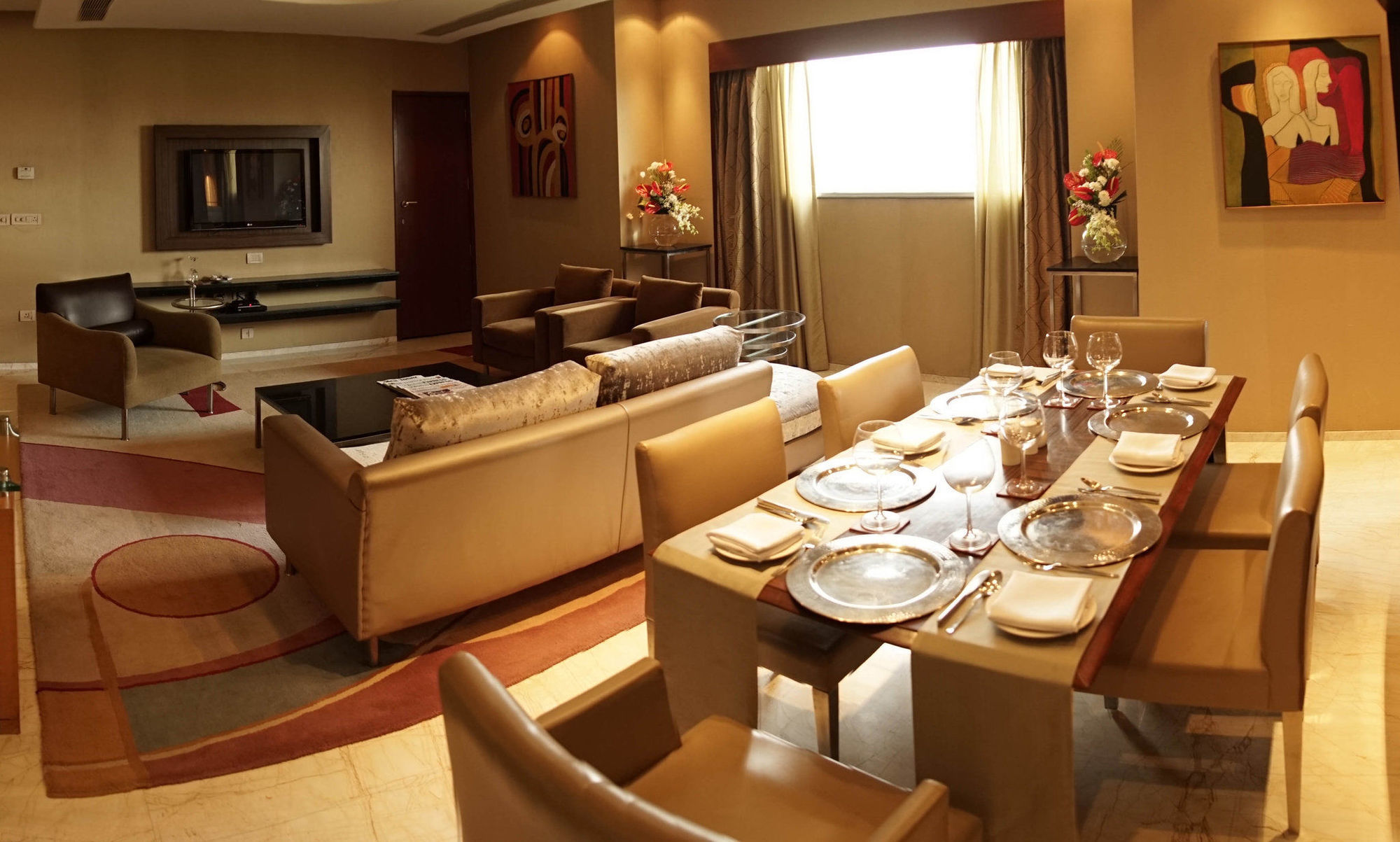 Taj Chandīgarh Zewnętrze zdjęcie A suite at the Taj Mahal Palace, Mumbai